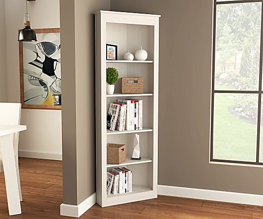 Inval two on sale door corner bookshelf