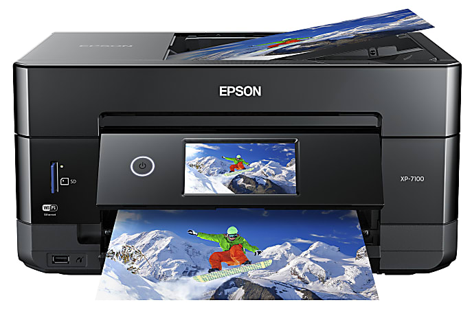 Epson® Expression® Premium XP-7100 Wireless Inkjet All-In-One Color Printer