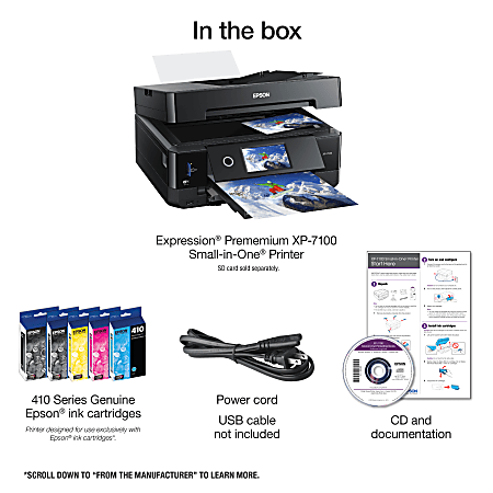 New Open Box Epson Expression Home XP-4200 Wireless Color All-in-One  Printer