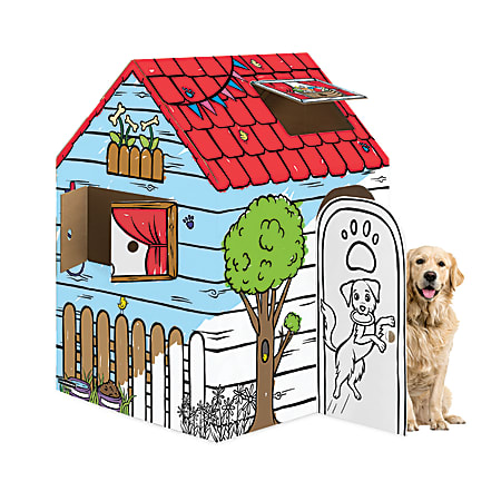 Bankers Box® At Play Playhouse, 38”L x 32”W x 48”H, Doghouse