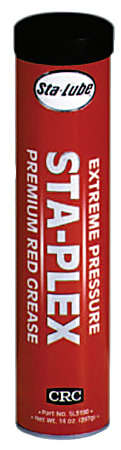CRC Sta-Plex™ Grease, 14 Oz, Pack Of 10 Cartridges
