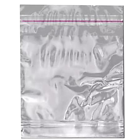 Elkay Plastics Polypropylene Resealable Sandwich Bags, 5" x 5", Clear, Pack Of 1,000 Bags