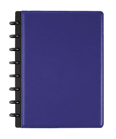 TUL™ Custom Note-Taking System Discbound Notebook, Junior Size, 5 1/2" x 8 1/2", Blue