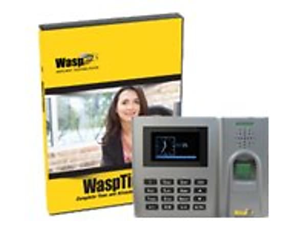 WaspTime v7 Enterprise, With Biometric Clock