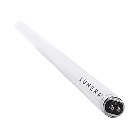 Lunera LED 2' T5 Ballast Compatible Replacement Tube, 11 Watts, 3000K, 1400 Lumens, 25 Tubes Per Case