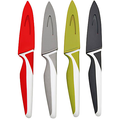 Starfrit Paring Knives Set with Covers 4 4Set Paring Knife 4 x