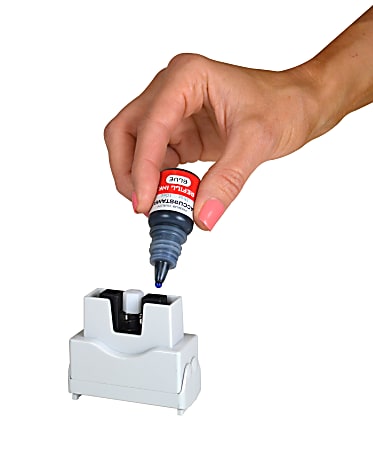ACCU-STAMP2 Message Stamp with Shutter Red Ink Return to Sender 1-5//8 x 1//2 Impression Pre-Ink 1-Color 035631
