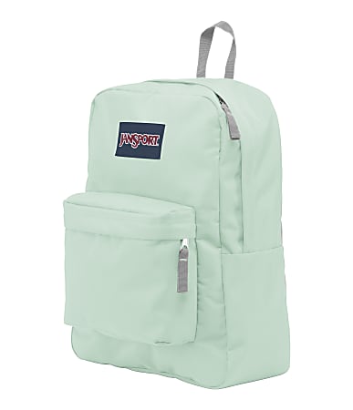 JanSport Superbreak Laptop Backpack Brook Green Office Depot
