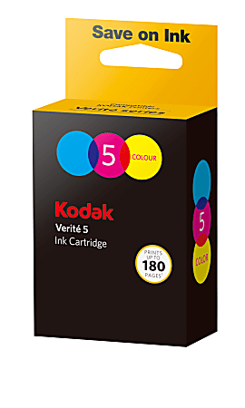 Kodak® Verité High-Yield Ink Cartridge, AST1UA, Tricolor