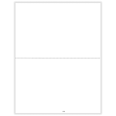 ComplyRight&reg; 1099-MISC Blank Tax Forms, 2-Up, 8-1/2" x 11", Pack Of 100 Forms, 51085025