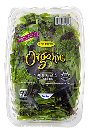 Taylor Farms Organic Baby Lettuce Spring Mix, 16-Oz Box