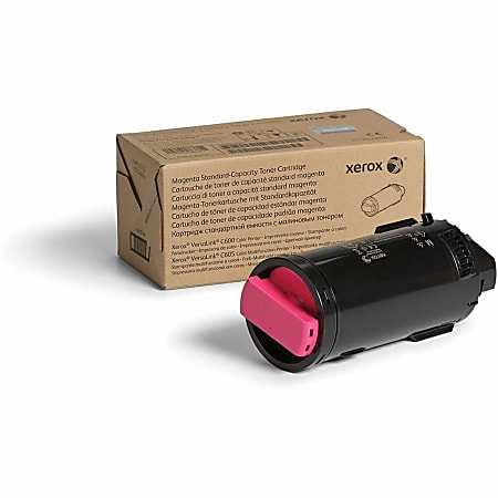 Xerox Original Standard Yield Laser Toner Cartridge - Magenta - 1 Each - 6000 Pages