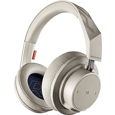 Plantronics BackBeat GO 600 Series Over-the-ear Wireless Headphones - Stereo - Wireless - Bluetooth - 32.8 ft - 32 Ohm - 50 Hz - 20 kHz - On-ear, Over-the-head, Over-the-ear - Binaural - Circumaural - Noise Canceling - Khaki