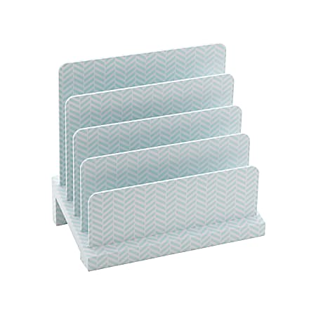 Realspace® Blue Tile File Sorter