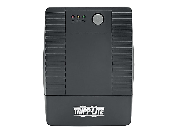 Tripp Lite 650VA 480W UPS Tower Battery Back Up Desktop 6 Outlets AVR Line Interactive 120V USB - UPS - AVRT650U