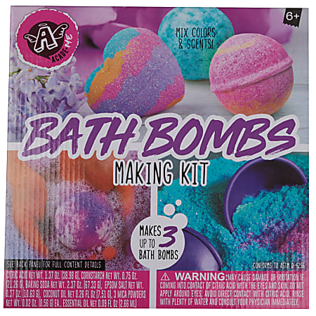 JAM Paper® Games, Bath Bomb Making Kit, Multicolor