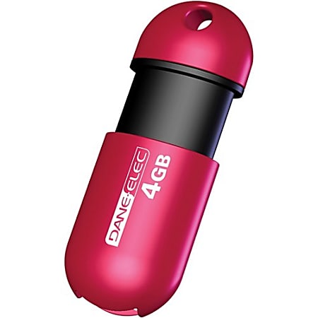 Dane-Elec 4 GB Capless USB Flash Drive