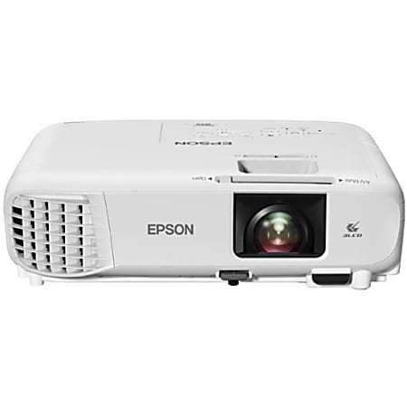 Epson PowerLite W49 LCD Projector 1610 Ceiling Mountable 1280x 800 ...