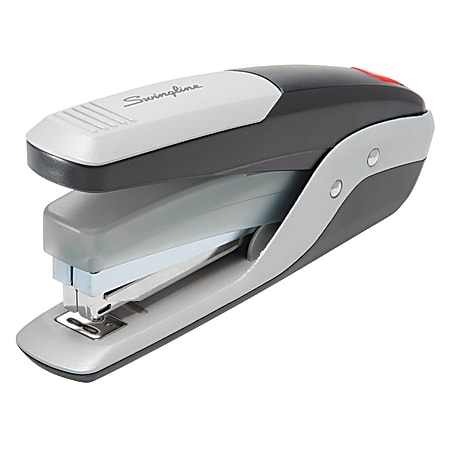 Swingline® Quick Touch™ Full-Strip Stapler, Black/Silver