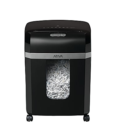 Ativa® 12-Sheet Cross-Cut Shredder, C184-H