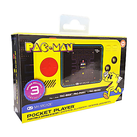 Pac man game system top
