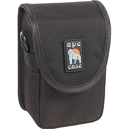 Ape Case AC145 Digital Camera Case - Top Loading - Shoulder Strap5.75" x 3.62" x 2.25" - Nylon - Black, Hi-Vis Yellow