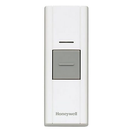 Honeywell Décor Wireless Surface-Mount Door Chime Push Button, RPWL300A1007A