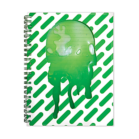 Nickelodeon Slime Squishy Slime Journal, 6" x 8", College Ruled, 192 Pages (96 Sheets), Multicolor