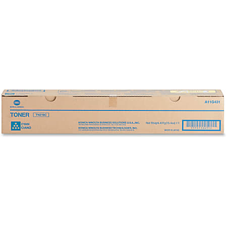 Konica Minolta TN-216C Original Toner Cartridge - Laser - 26000 Pages - Cyan - 1 Each