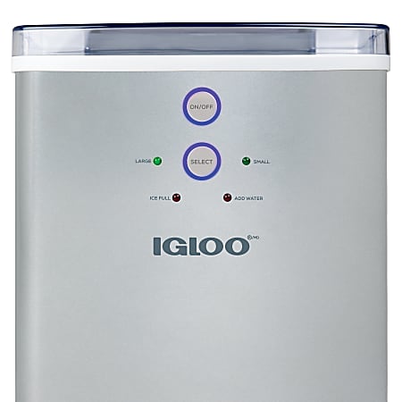 Igloo Automatic Self Cleaning 26 Lb Ice Maker Black - Office Depot
