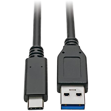 Tripp Lite USB C to USB-A Cable 3.1 10 Gbps USB-IF Certified USB Type C M/M 3ft - 1.25 GB/s - 3 ft - 1x Type A Male USB - U428C03G2