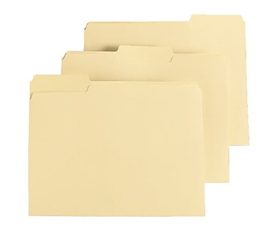 Pendaflex® Archival-Quality File Folders, 1/3 Cut, Position 3, Letter Size, Manila, Pack Of 100