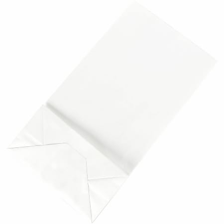 Sparco White Kraft Paper Bags - 6 Sparco White Kraft Paper Bags - 6