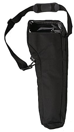 Medline Oxygen Cylinder Shoulder Bag, For F/D Cylinder, Black
