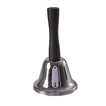 DMI® Call Bell, 4 3/4", Silver/Black