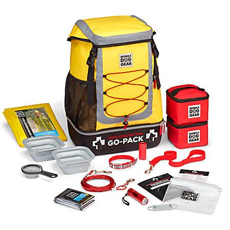 Mobile Dog Gear Dog Evacuation Go-Pack, Small