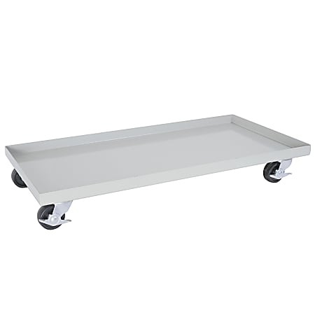 Sandusky® Heavy-Duty Commercial Cabinet Dolly, 1,000 Lb Capacity, 5 1/2"H x 36"W x 18"D, Dove Gray