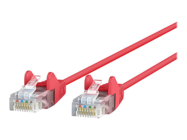 Belkin Cat.6 UTP Patch Network Cable - 5 ft Category 6 Network Cable for Network Device - First End: 1 x RJ-45 Network - Male - Second End: 1 x RJ-45 Network - Male - Patch Cable - 28 AWG - Pink