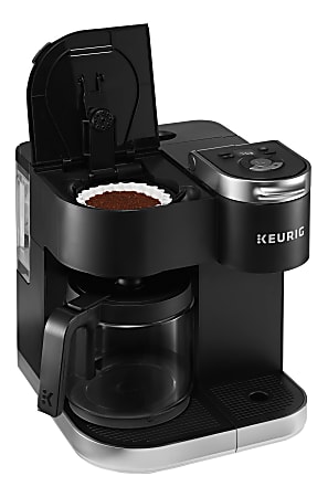  Keurig K-Duo Coffee Maker, Single Serve K-Cup Pod and 12 Cup  Carafe Brewer, with Keurig Station K-Cup Pod & Ground Coffee Storage Unit,  Black: Home & Kitchen