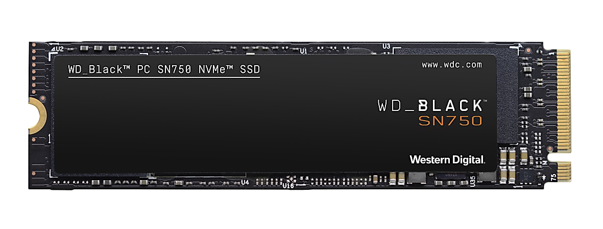 Western Digital BLACK SN750 NVMe Solid State Drive 1TB WDBRPG0010BNC WRSN Depot