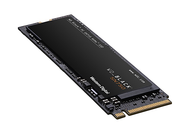 Western Digital WDBLACK SN750 NVMe SSD 1TB Black - Office Depot
