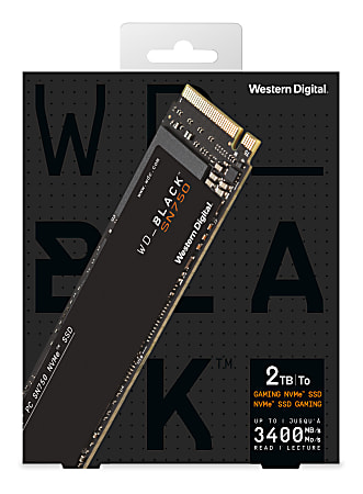 WD_BLACK™ SN750 NVMe™ SSD Internal Gaming Solid State Drive