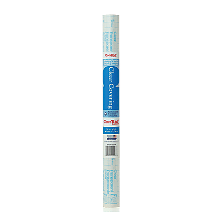 Kittrich Contact Adhesive Rolls, 18" x 108", Clear, Pack Of 6