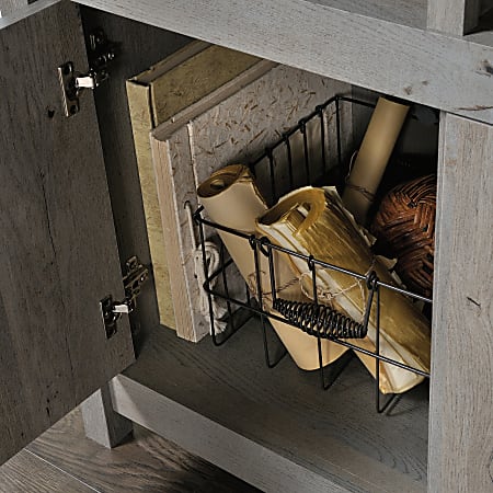 Sauder Cannery Bridge Storage Wall Mystic Oak ODP Business Solutions