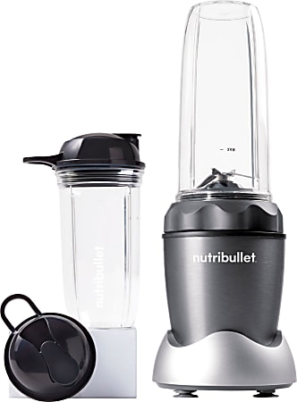 Ninja Nutri Ninja 5 Speed Blender With Auto iQ Stainless Steel - Office  Depot