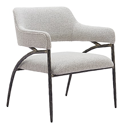 Zuo Vesterboro Accent Chair, Gray
