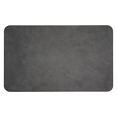 Allsop Leatherette Mouse Pad, 8-5/8”H x 14-1/4”W x 1/4”D, Black, 32580