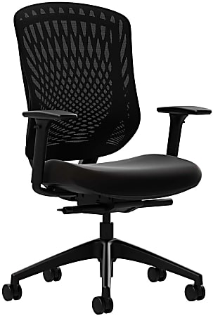 VARI Performance Mid-Back Mesh Task Chair, Black