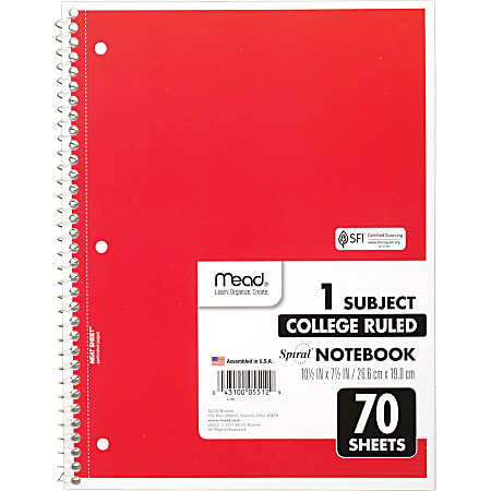 Mead Quad Ruled Stiff Backed Planning Pad Letter Size 8 12 x 11 Assorted  Paper Colors Pad Of 80 Sheets - Office Depot