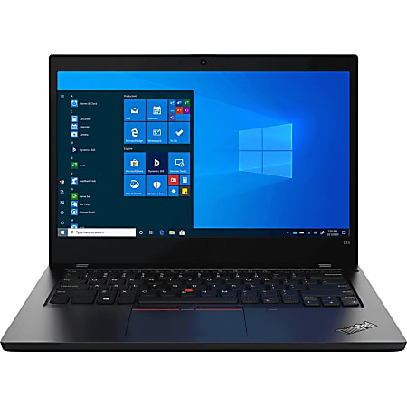 Lenovo ThinkPad L14 Gen2 20X5004WUS 14" Notebook - Full HD - 1920 x 1080 - AMD Ryzen 5 PRO 5650U Hexa-core (6 Core) 2.30 GHz - 8 GB RAM - 256 GB SSD - Black - AMD Chip - Windows 10 Pro - AMD Radeon Graphics